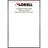 Lorell Poster Frame 18" x 24" Frame Size Rectangle Wall Mountable 49213
